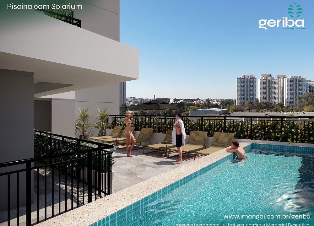 3. Piscina com Solarium