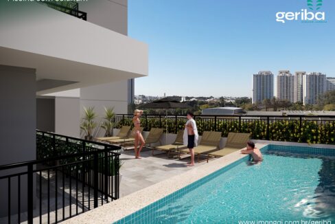 3. Piscina com Solarium