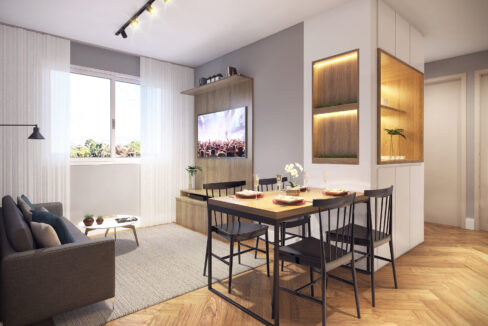 Living Apartamento 2 dormitórios